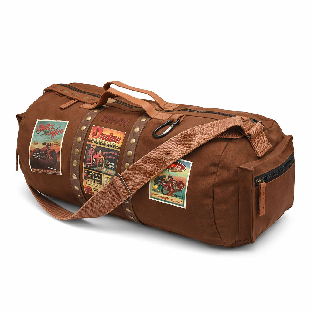 Khaki Unisex Travel Duffle Bag for Every Adventure